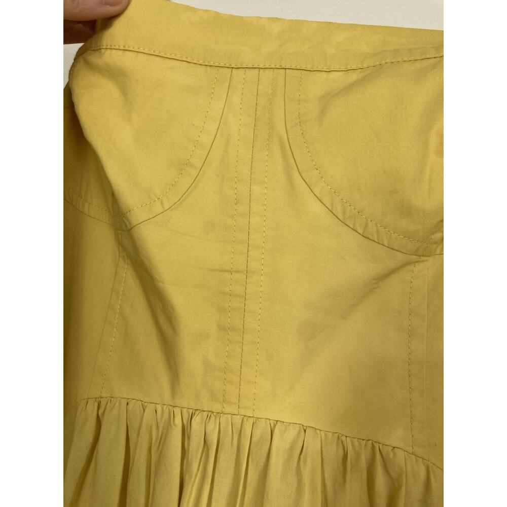 Ulla Johnson Avery Gown in Limonite Tiered Maxi Dress Gown Womens 10 Resort Vaca - Picture 6 of 16